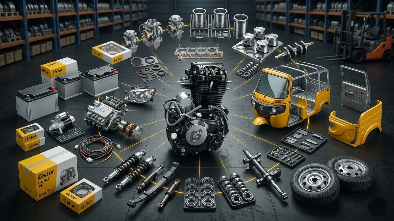 Bajaj RE parts category