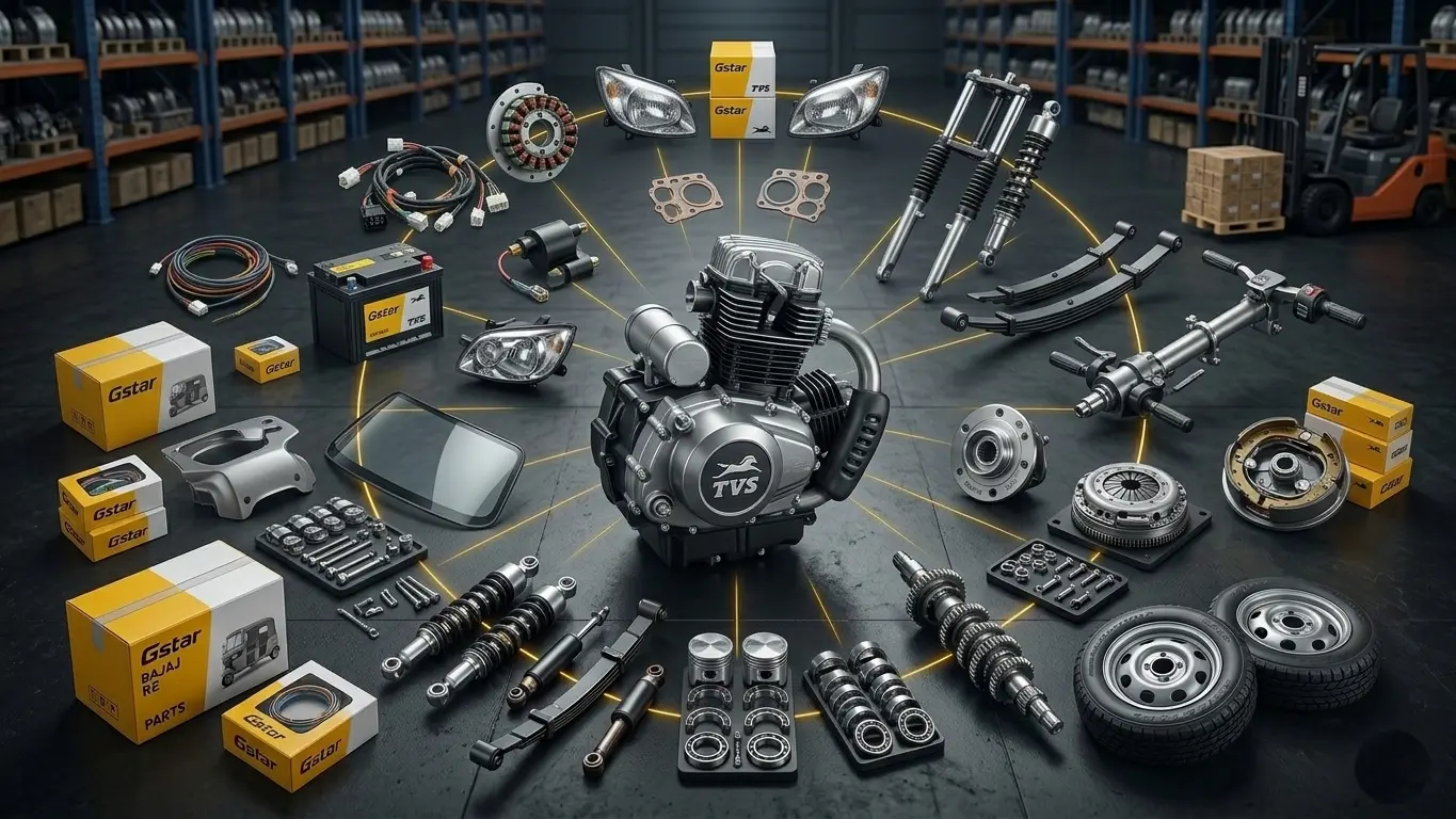 TVS King parts category